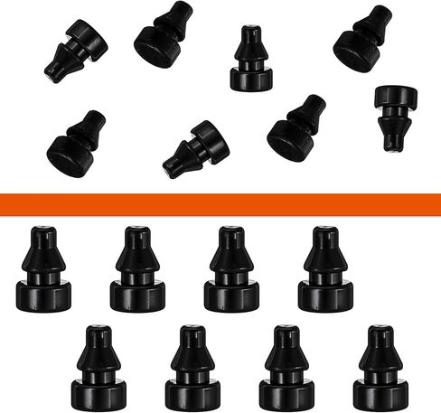 8 قطع أقدام مطاطية للطهي البطيء، ملحقات وعاء أرجل الطبخ البطيء قابلة للاستبدال تمنع علامات الخدوش والأضرار، ممتص الصدمات المطاطي، أسود in Kuwait