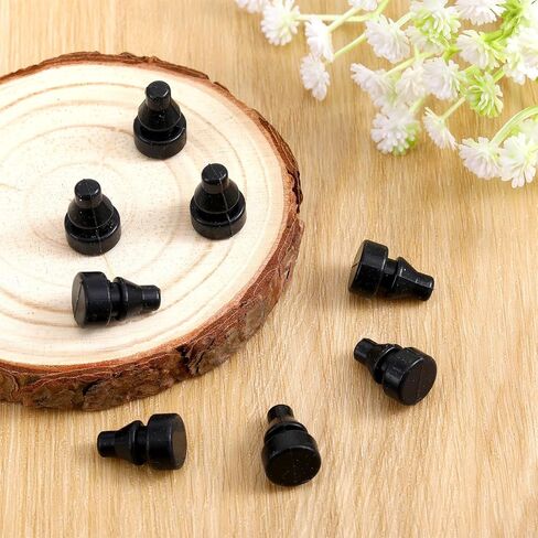 8 قطع أقدام مطاطية للطهي البطيء، ملحقات وعاء أرجل الطبخ البطيء قابلة للاستبدال تمنع علامات الخدوش والأضرار، ممتص الصدمات المطاطي، أسود in Kuwait