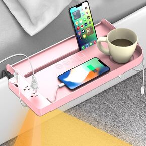 الجرف بجانب السرير لسرير سرير بطابقين مع ميناء شحن USB ومنافذ AC ، و Caddy بجانب السرير ، وطاولة السرير القابلة للتنقل ، ومقطع كوليدج أساسي على صينية بجانب السرير ، وملحقات سرير بطابقين ، بالإضافة إلى الحجم ، الأسود in Kuwait