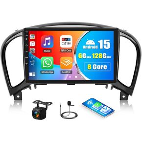 [2+32GB] Android 13 Car Stereo for Nissan Juke 2011-2016,9 Inch Touchscreen Car Radio Android Head Unit with Mirror Link GPS Navigation WiFi Bluetooth FM/RDS Radio SWC Dual USB/AUX-in+Backup Camera in Saudi Arabia