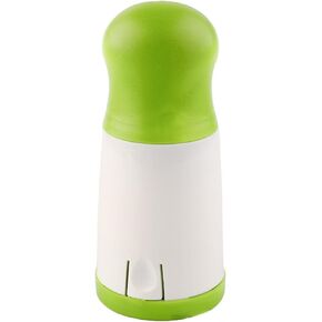 Herb Grinder Stainless Steel Spice Mill for Grinding Garlic Cilantro Basil Thyme & Other Fresh Herbs for Cooking & Seasoning (Green,6 * 6 * 3 inches,Multi-functional) in Saudi Arabia