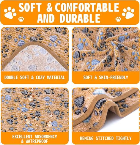 8PCS Soft Guinea Pig Bedding Blankets Washable Small Animal Fleece Cage Liners Reusable Pet Pee Pad Sleep Mat Pad Cover for Hamster Chinchilla Rabbit Hedgehog Dog Cat Essentials (16×24 Inch) in Saudi Arabia