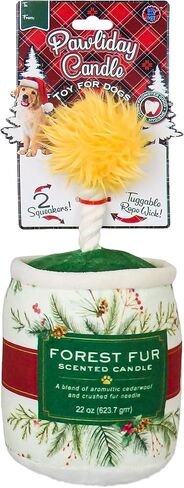 لعبة بطة واو للحيوانات الأليفة مع قبعة سانتا من القطيفة للكلاب in Kuwait