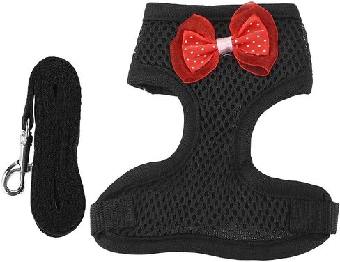 Adjustable Chicken Harness and Leash Comfortable Breathable Hen Pet Vest for Hen RoostersM Black in Saudi Arabia