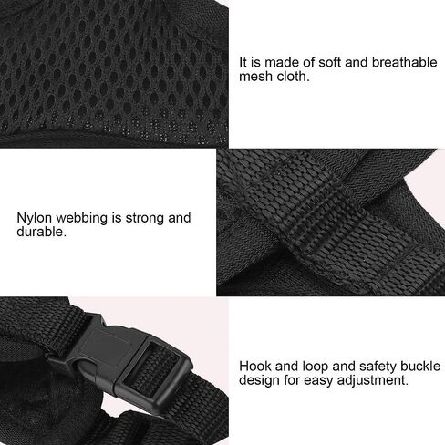 Adjustable Chicken Harness and Leash Comfortable Breathable Hen Pet Vest for Hen RoostersM Black in Saudi Arabia