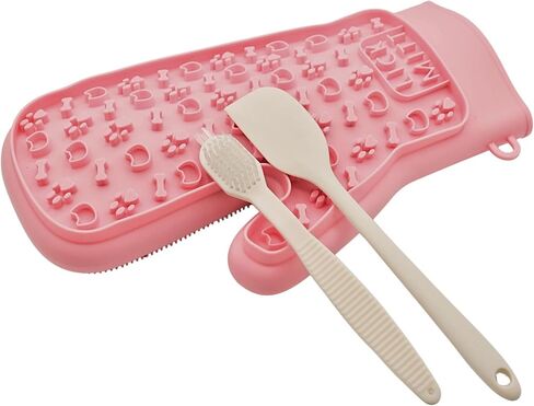 LickMitt® Dual-Sided Pet Mitt – For Spreadable Treats That Soothe & Comfort – Designed for Grooming & Shed Control – Encourages Licking & Bonding – BPA-Free, Easy-Clean Enrichment Tool for Dogs & Cats in Saudi Arabia