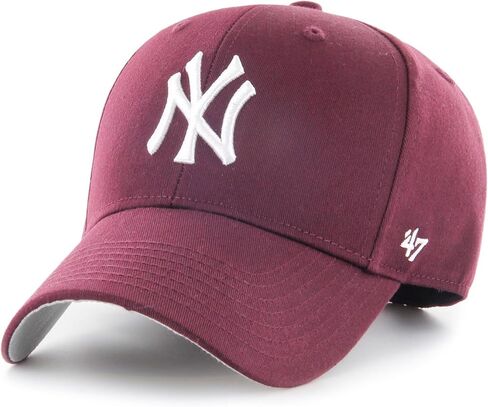 قبعة 47 ماركة MLB New York Yankees، B-MVPSP17WBP-RDB، للرجال، أحمر/أبيض، in Saudi Arabia
