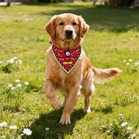 Cute Christmas Dog Bandanas Large 2PCS, Puppy Scarf Merry Christmas Dog Clothes Costume, Holiday Party Adjustable Accessories Xmas Pet for Medium Large Dogs in Saudi Arabia