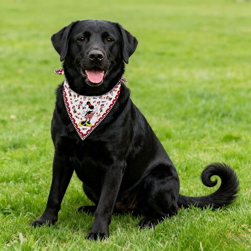 Cute Christmas Dog Bandanas Large 2PCS, Puppy Scarf Merry Christmas Dog Clothes Costume, Holiday Party Adjustable Accessories Xmas Pet for Medium Large Dogs in Saudi Arabia