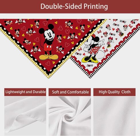 Cute Christmas Dog Bandanas Large 2PCS, Puppy Scarf Merry Christmas Dog Clothes Costume, Holiday Party Adjustable Accessories Xmas Pet for Medium Large Dogs in Saudi Arabia
