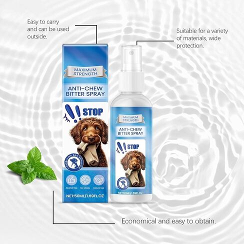 Dog Anti-bite Spray, Stop Dogs from Chewing and Biting, Indoor and Outdoor Dog Anti-bite Spray, Puppy Training Corrector for Furniture, Carpets and Floors in Saudi Arabia