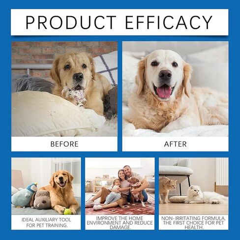 Dog Anti-bite Spray, Stop Dogs from Chewing and Biting, Indoor and Outdoor Dog Anti-bite Spray, Puppy Training Corrector for Furniture, Carpets and Floors in Saudi Arabia