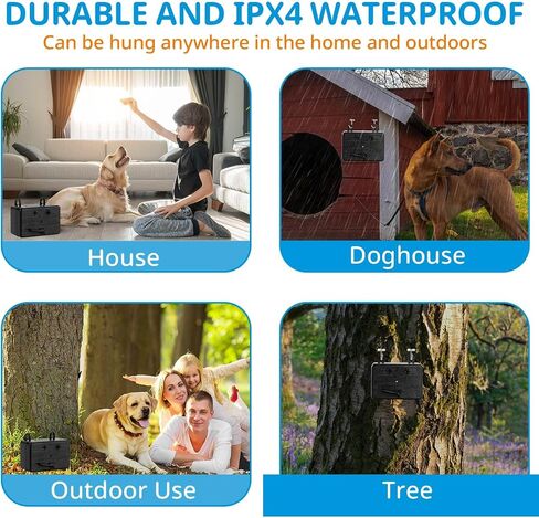 Anti Barking Device for Dogs, Sonic Bark Deterrents, 50 FT Ultrasonic Dog Barking Control Device, 4 Modes Bark Box for Small Medium and Large Dogs in Saudi Arabia