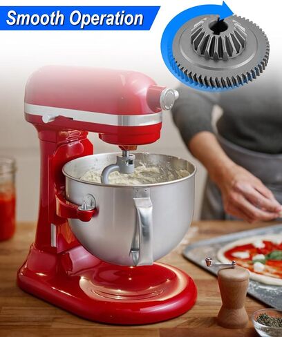مجموعة محور تروس مرفق الخلاط مناسبة لـ KitchenAid 3K45SS 3K5SS 3KSM150PSTBW0 استبدال W11192794 WP9709627 PS12348885 4159643 4161403 in Saudi Arabia