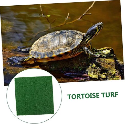 Outdoor Floating Turtle Dock Artificial Grass Mat for Reptile Basking Rock in Saudi Arabia