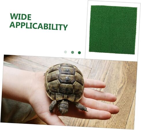Outdoor Floating Turtle Dock Artificial Grass Mat for Reptile Basking Rock in Saudi Arabia