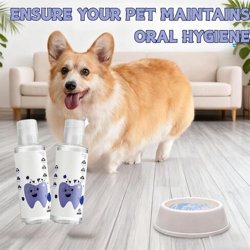 2Pcs Dental Plus,Freshen Breath, Natural, Odorless & Flavorless Formula to Fight Tartar, for All Pet in Saudi Arabia
