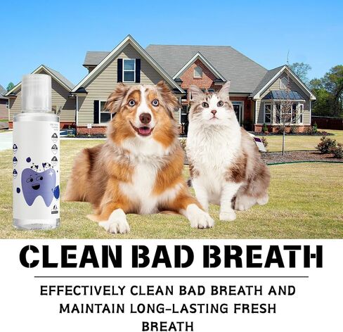 2Pcs Dental Plus,Freshen Breath, Natural, Odorless & Flavorless Formula to Fight Tartar, for All Pet in Saudi Arabia