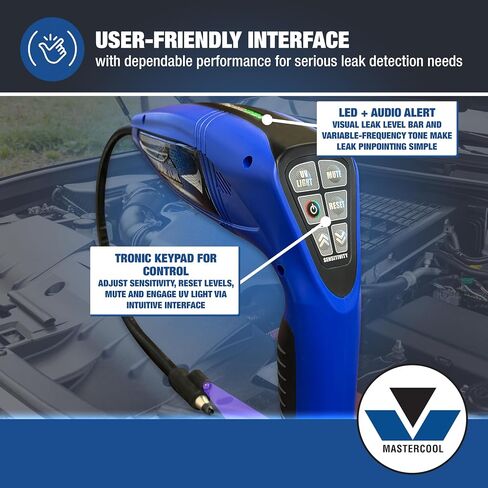 MASTERCOOL 56300 Blue/Black Complete Electronic/UV Leak Detection Kit in Saudi Arabia