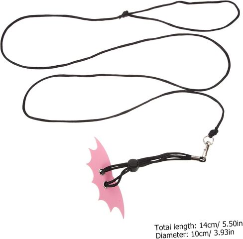 GANAZONO Adjustable Small Reptile Harness Leash for Bearded Dragons Rose-Colored Lizard Walking Leash Outdoor Pet Supply with Comfortable Fit and Secure Escape Prevention in Kuwait