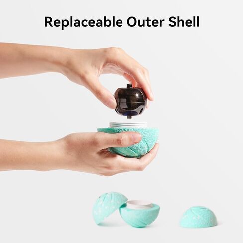 by Cheerble Smart Interactive Dog Toys, Wicked Ball AIR, 3 Interactive Modes, Automatic Moving, Bouncing, and Rotating, E-TPU Material, IPX7 Waterproof for Medium and Large Dogs in Saudi Arabia