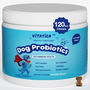 Multivitamin for Dogs - All-in-One Daily Supplement | Supports Joint, Heart, Skin, Digestion, Immune System & Liver Health (120 Chews Chicken) in Saudi Arabia