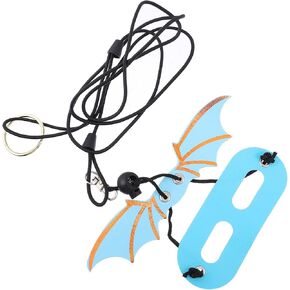 5Pcs Adjustable Lizard Harness Leash with Wings Reptile Walking Gear for Small Pets Comfortable and Skin-Friendly Outdoor Training Accessory for Geckos and Bearded Dragons in Saudi Arabia