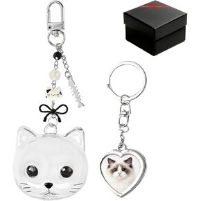 مجموعة واحدة من سلسلة مفاتيح لتخزين شعر القطط وإطار للصور، وسلسلة مفاتيح من فراء الحيوانات الأليفة، وحلية الذاكرة، وتذكار تذكاري لشعر الحيوانات الأليفة، هدية لمحبي القطط (نمط محبب) in Kuwait