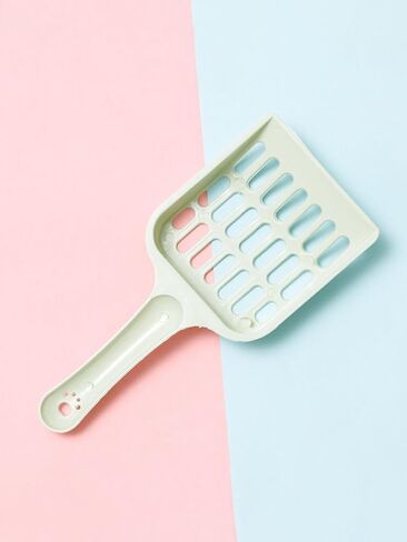 Cat Litter Scoop with Hollow Design – Cute and Durable Cat Cleaning Tool, Comfortable Handle for Easy Litter Box Maintenance in Saudi Arabia