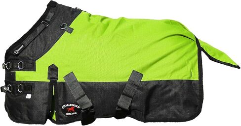 60" 1200D Foal Turnout Waterproof Fleece Lined Medium Winter Blanket 519LG06 in Saudi Arabia