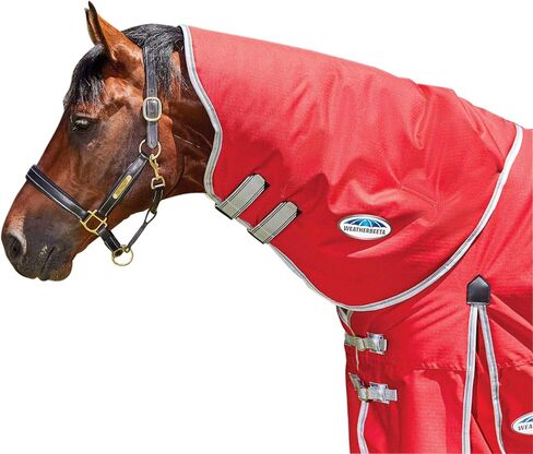 WeatherBeeta ComFiTec Classic Neck Rug Medium, Red/Silver/Navy, Large in Saudi Arabia