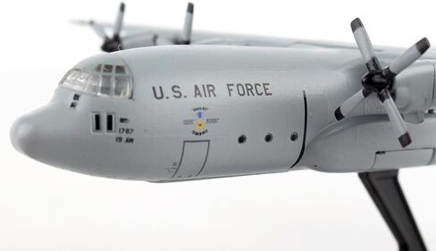 دارون ختم بريدي يو اس ايه اف C-130 1/200 احتياطي 617 نموذج طائرة من وورلد وايد تريدينج، ابيض in Kuwait