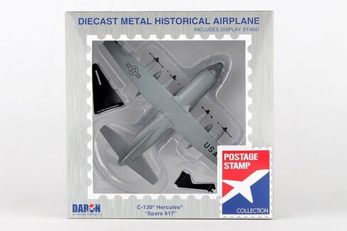 دارون ختم بريدي يو اس ايه اف C-130 1/200 احتياطي 617 نموذج طائرة من وورلد وايد تريدينج، ابيض in Kuwait