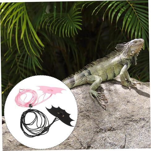 2 Sets Small Pet Traction Rope for Lizards and Reptiles Bright Color Leash for Squirrels and Bearded Dragons Easy to Use Cute Outdoor Harness for Small Animals in Saudi Arabia