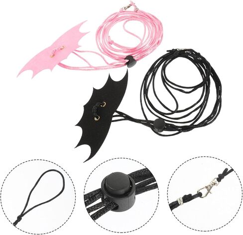 2 Sets Small Pet Traction Rope for Lizards and Reptiles Bright Color Leash for Squirrels and Bearded Dragons Easy to Use Cute Outdoor Harness for Small Animals in Saudi Arabia
