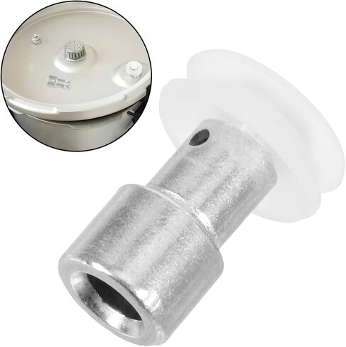 Veemoon 8Pcs Cooker Float Valve with Silicone Gaskets Replacement Parts for Efficient Sealing and Safety Compatible with Models in Saudi Arabia