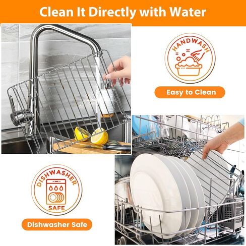 ملحقات فرن محمصة على سطح المنضدة لفرن هاملتون بيتش الحراري، 12.6×9 بوصة من الفولاذ المقاوم للصدأ بدرجة الطعام ملحقات فرن محمصة سلكية، آمنة للاستخدام في غسالة الأطباق in Kuwait