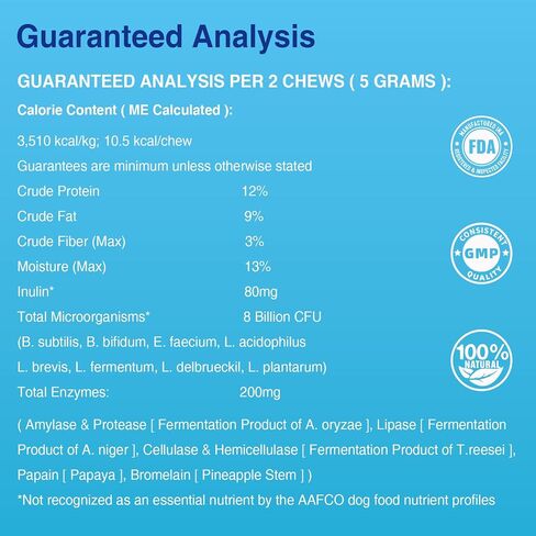 Multivitamin for Dogs - All-in-One Daily Supplement | Supports Joint, Heart, Skin, Digestion, Immune System & Liver Health (120 Chews Chicken) in Saudi Arabia