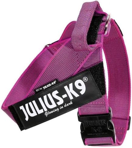 Julius-K9 IDC Color & Gray Belt Harness, Size: 2XL/3, Pink-Gray in Saudi Arabia
