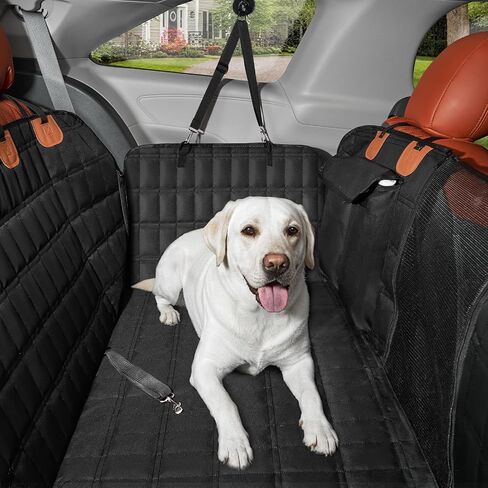 For Toyota Sienna Accessories 2025 Dog Car Seat Cover - Back Seat Extender Hard Bottom Seat Cover Dog Hammock Heavy Duty, Anti-Scratch & Waterproof Pet 3nd Row Seat Mat Protector for Sienna 2021-2025 in Saudi Arabia
