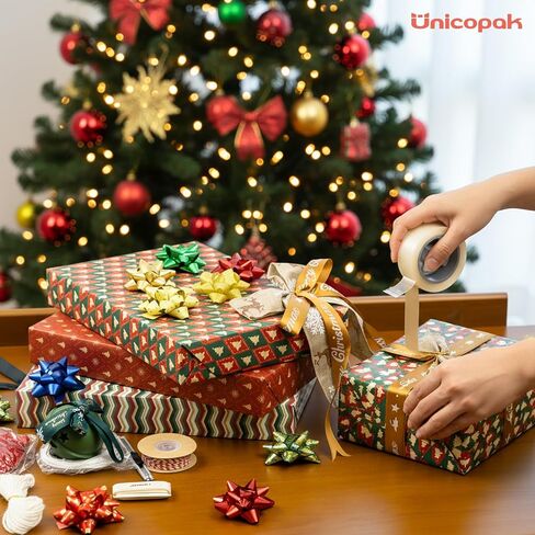 UnicoPak 24 Pcs Gift Boxes 9x6x4 Inches, White Gift Boxes with Lids for Presents, Gift Box for Birthday Wedding Bridesmaid Proposal Celebration Holidays Christmas in Kuwait