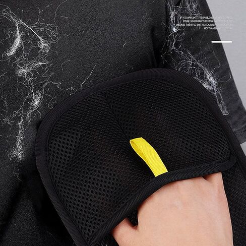 1 Piece Multifunctional Pet Hair Removal Brush Bidirectional Electrostatic Pets Cleaning Gloves for Cat Dog 24 * 17 * 0.5cm in Saudi Arabia