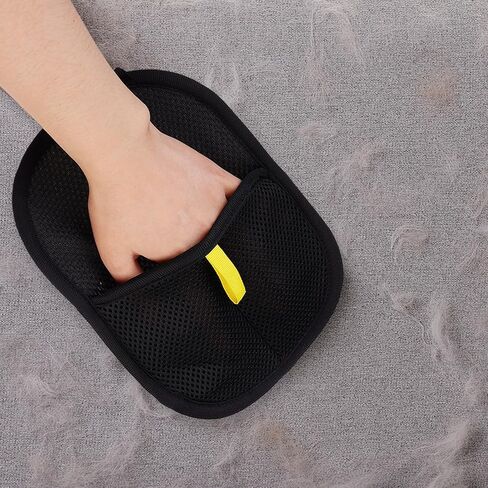 1 Piece Multifunctional Pet Hair Removal Brush Bidirectional Electrostatic Pets Cleaning Gloves for Cat Dog 24 * 17 * 0.5cm in Saudi Arabia