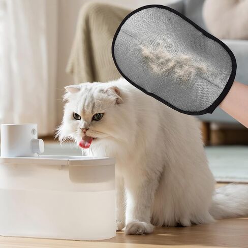 1 Piece Multifunctional Pet Hair Removal Brush Bidirectional Electrostatic Pets Cleaning Gloves for Cat Dog 24 * 17 * 0.5cm in Saudi Arabia