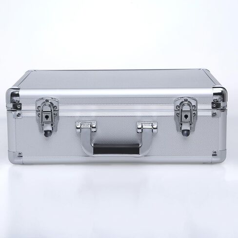 15in Aluminum Hard Case with DIY Customizable Foam Insert (14 x 9 x 4in Interior) in Saudi Arabia