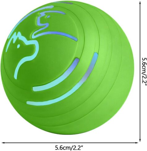 Smart Jumping Ball Dog Toy, Automatic Moving Pet Ball, Suitable for Toy Balls for Small Dogs and Cats(Blue) in Saudi Arabia