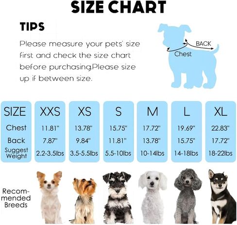 Small Dog Sweaters - Fleece Winter Apparel for Small Breed Pets(Gray M) in Saudi Arabia