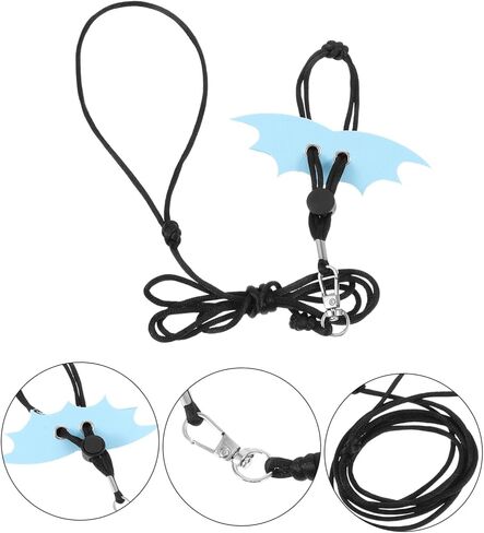 Adjustable Reptile Leash Harness for Lizards Lightweight Gecko Walking Strap Outdoor Use Portable and Comfortable Small Pet Harness for Safe Travel in Saudi Arabia
