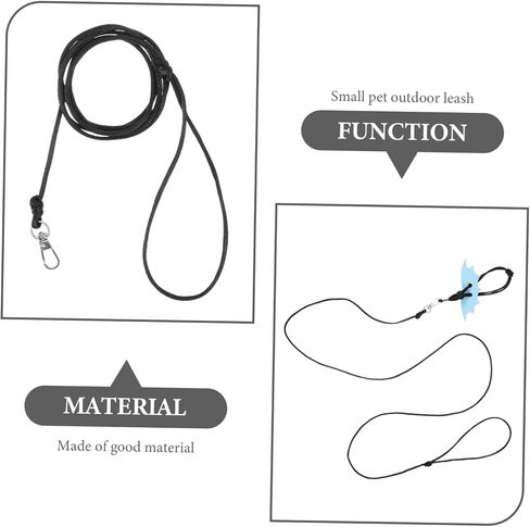 Adjustable Reptile Leash Harness for Lizards Lightweight Gecko Walking Strap Outdoor Use Portable and Comfortable Small Pet Harness for Safe Travel in Saudi Arabia