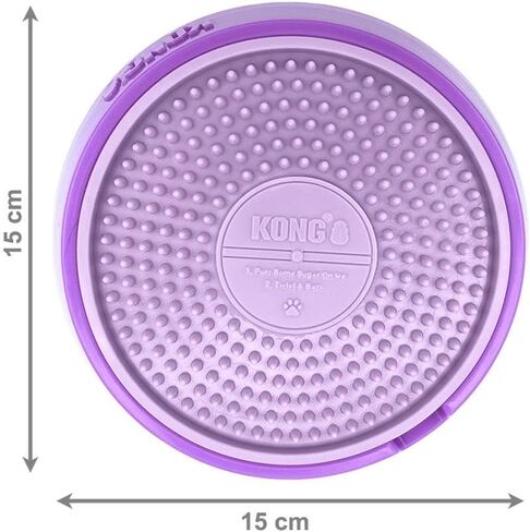 KONG Licks Spinz Rotating Textured Food Pad with Non-Skid Base (Large) in Saudi Arabia